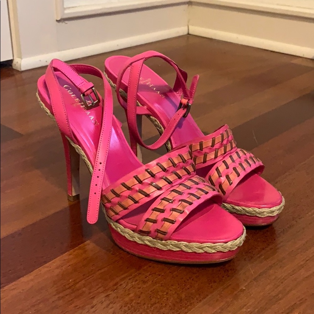 Cole Haan pink heels